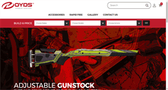 Desktop Screenshot of boydsgunstocks.com